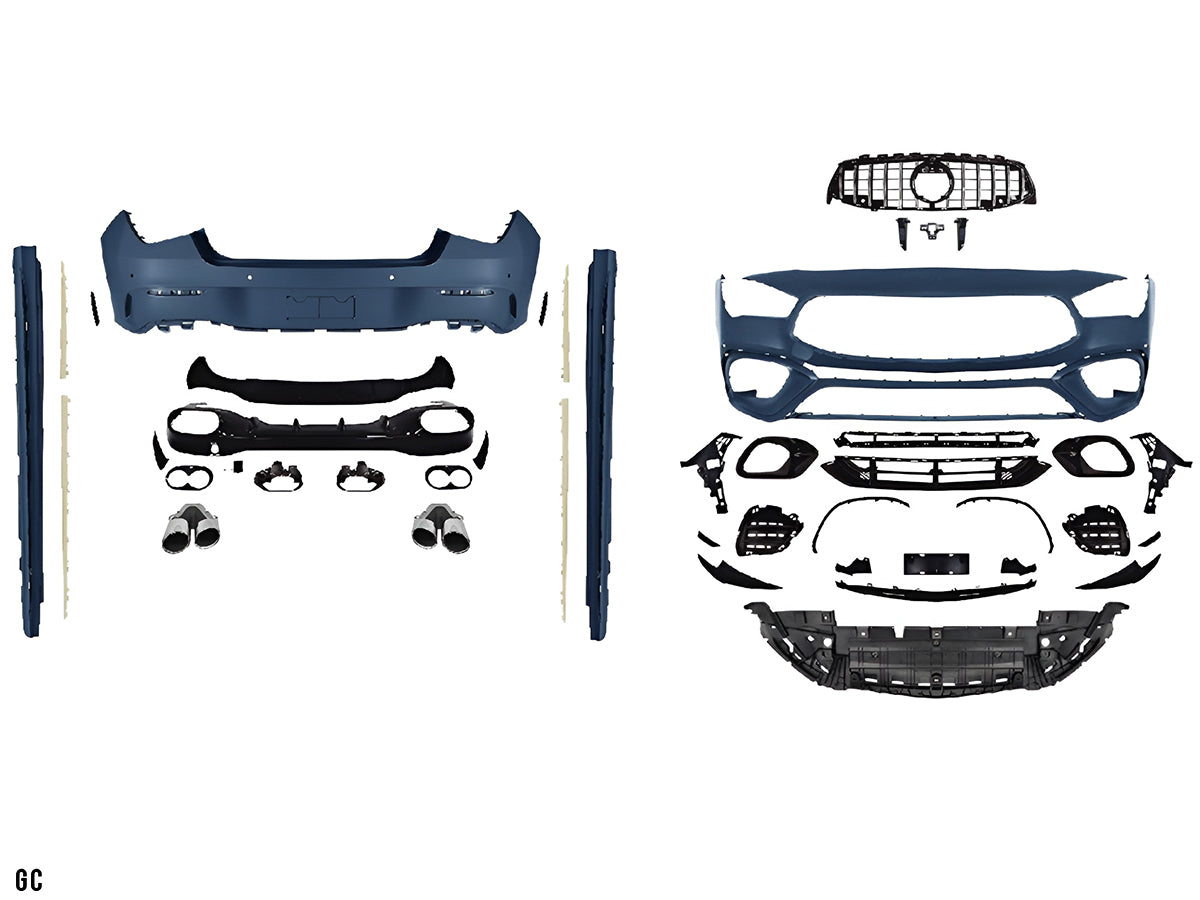 MERCEDES W177 V177 Tampon Izgara Çitası Ön Sağ Alt -/////AMG A35- 2018- M A1778854404
