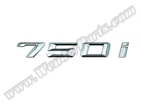 BMW E65 Bagaj Yazısı -750i- - - B A51147148189
