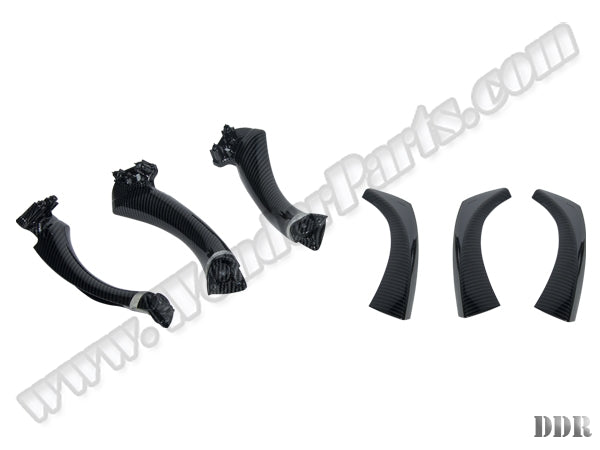 BMW E90+LCI Kapı Tutamak Seti Ön&Arka; Karbon Kaplamalı - - B A51417230849R6