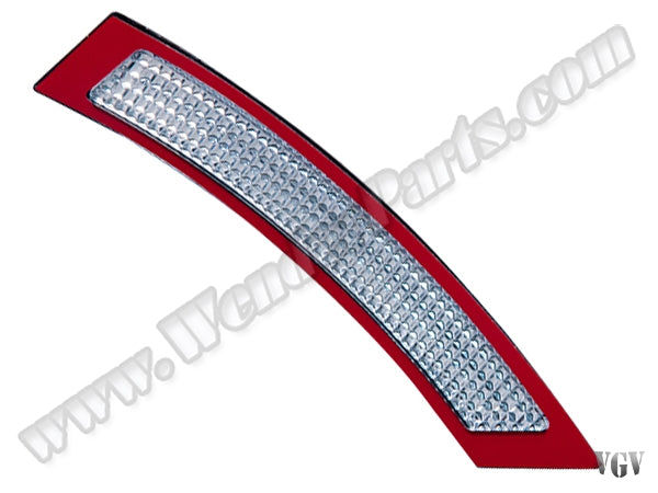 BMW E92+LCI Tampon Reflektörü Ön Sağ; Beyaz USA-Model 2006-13 B A63147162314R1