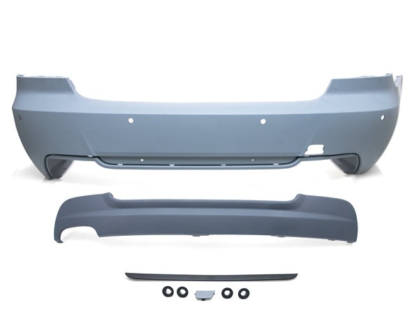 BMW E92+LCI Komple Tampon Arka; PDCli, <OO> Egz.Çıkışlı -M-Tech- 2006-13 B A51128044934S1