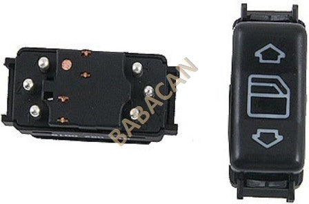 MERCEDES W124 CAM DÜĞMESİ ARKA SAĞ 6 PİN 1248204710