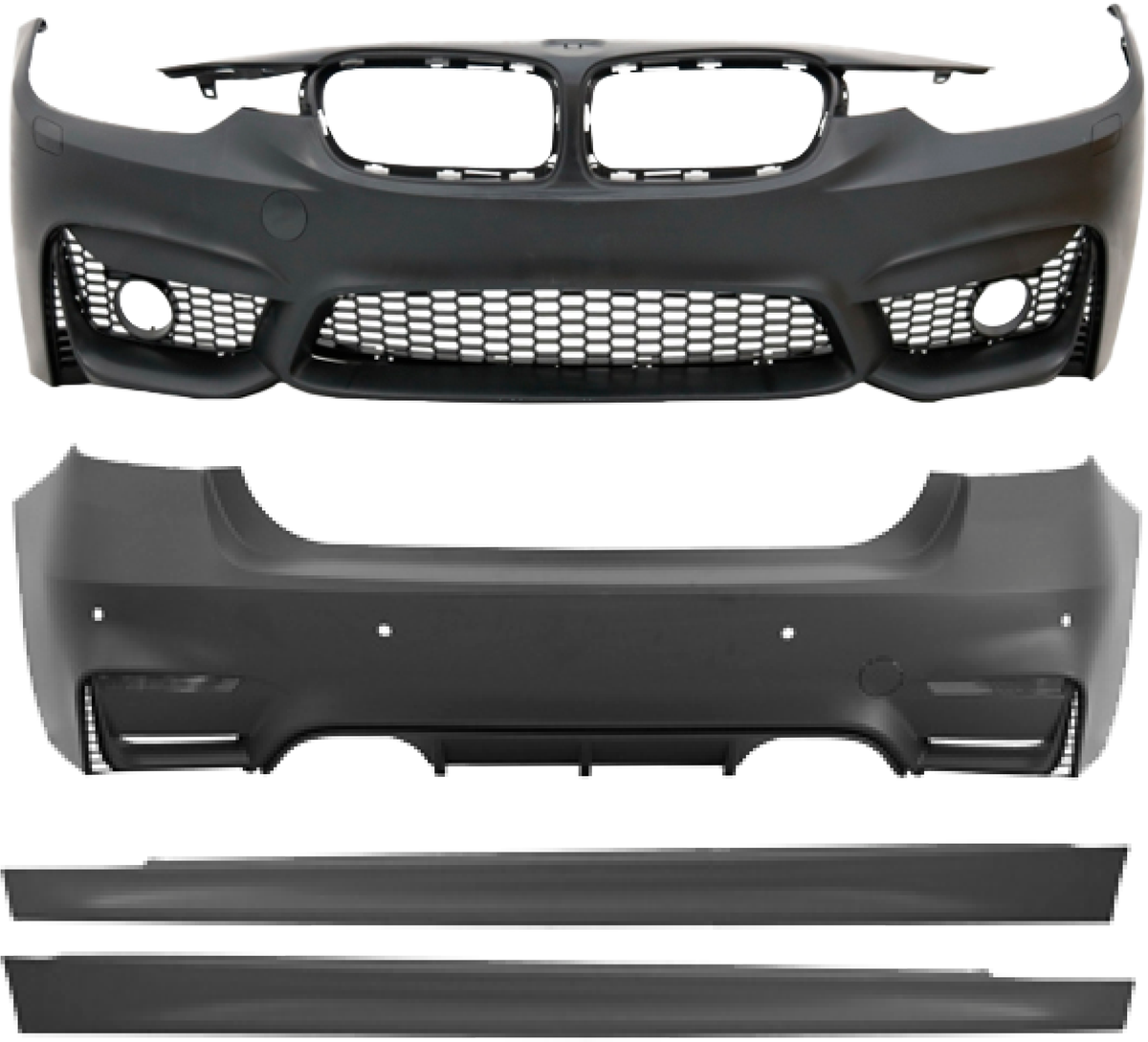 BMW F30+LCI  Gövde Kiti F.Yık-lı, SİS Delikli, PDCli:Arka, <OO-OO> Egz.Çıkışlı, Mrşp-li -///M3 China-TYPE- 2012-18 B A0302105