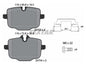 BMW F10  Fren Balatası Arka 535>550i 530/535d - TEX_2470301