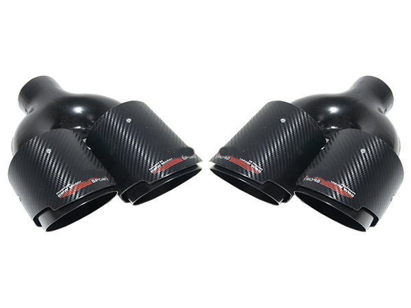 BMW -BMW-  Egzoz Ucu Çiftli 100mm; Siyah (OEM-Kalite) -///M- - Z BMWM03HD