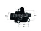 MERCEDES W168 Vaneo414 M166 Termostat 87C - - MHE_TI1287