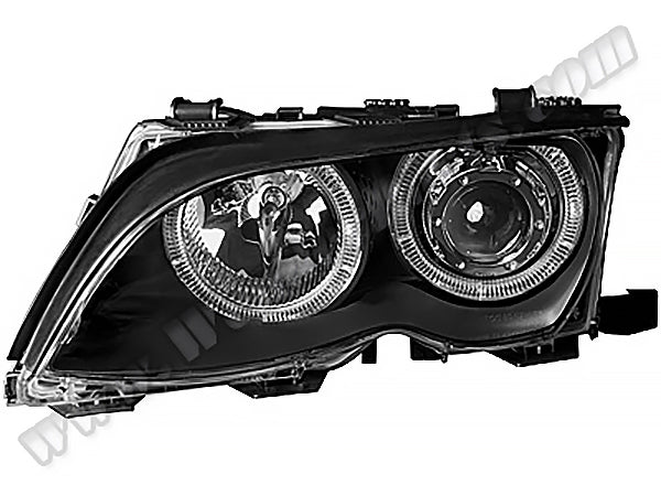 BMW E46 (Sedan)  Komple Far Sol; Siyah Bi-Xenon - 2002-04 B A0461111L