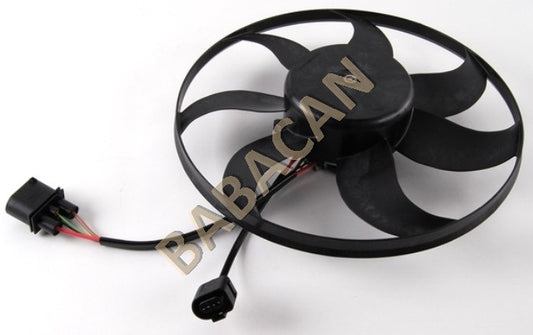 VW GOLF5 CADDY3 JETTA5 PASSATB6 BGU BSE BJB CAXA BMY FAN MOTORU BÜYÜK 360mm 1K0959455P