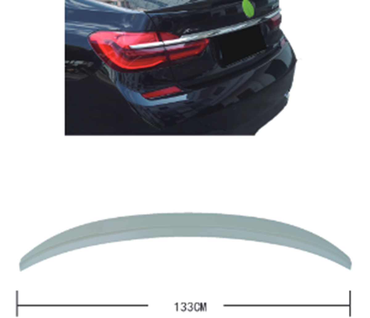 BMW G11/G12  Bagaj Spoyleri - -///M-Performance- - B A51192361307